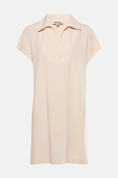 Robes manches courtes Écru - Le Fabuleux Marcel de Bruxelles