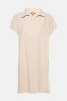 Robe à manches courtes - écru