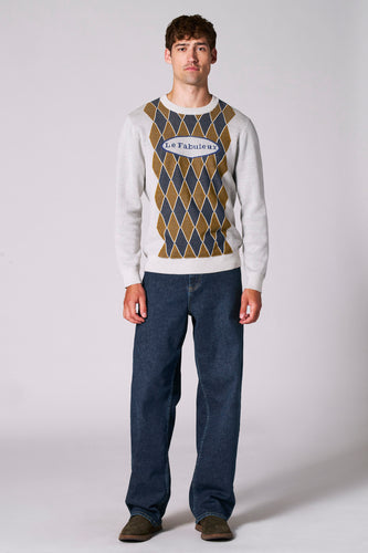 Pull à col rond - écru - Le Fabuleux Marcel de Bruxelles - 4