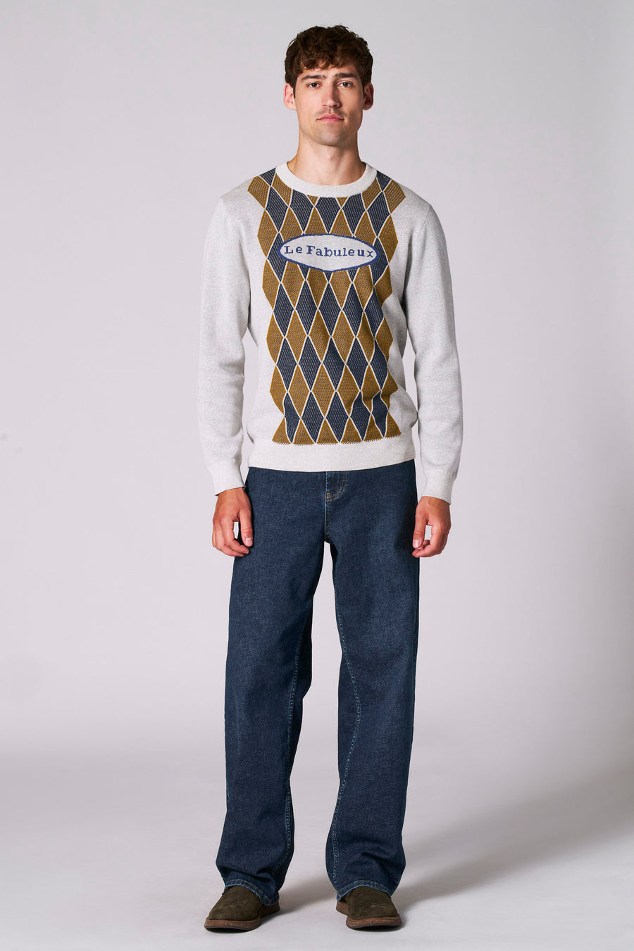 Pull à col rond - écru - Le Fabuleux Marcel de Bruxelles - 2