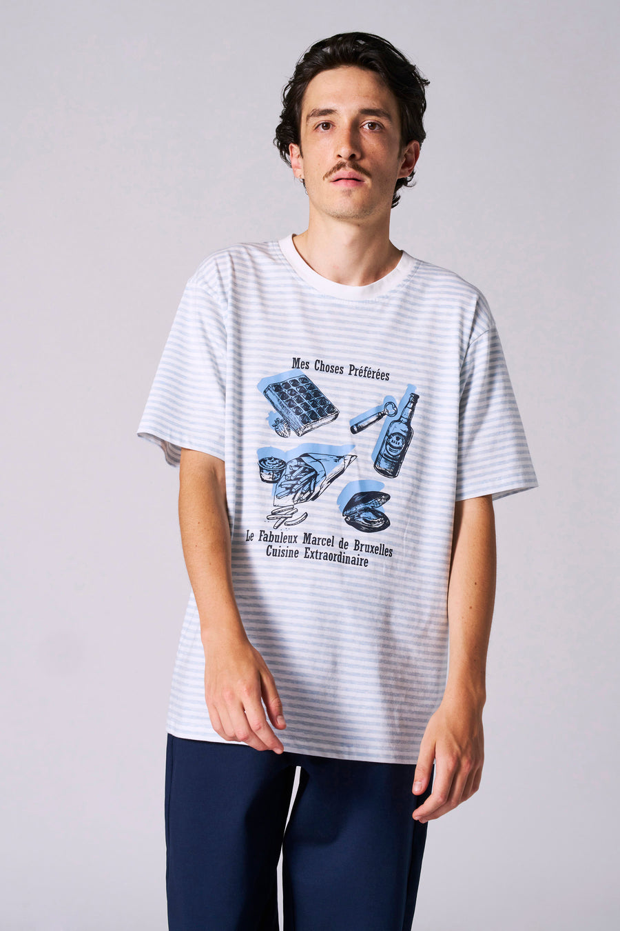 T-shirt à manches courtes - bleu - Le Fabuleux Marcel de Bruxelles