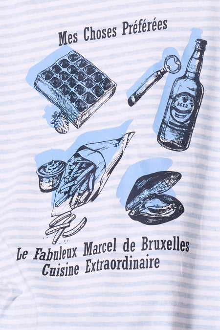 T-shirt (manches courtes) Bleu - Le Fabuleux Marcel de Bruxelles