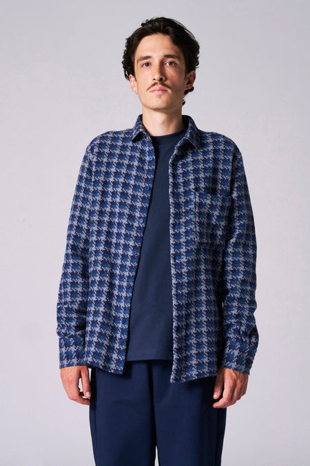 Chemise à manches longues - bleu