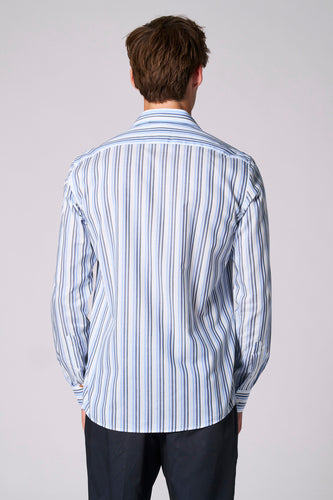 Chemise à manches longues - Bleu