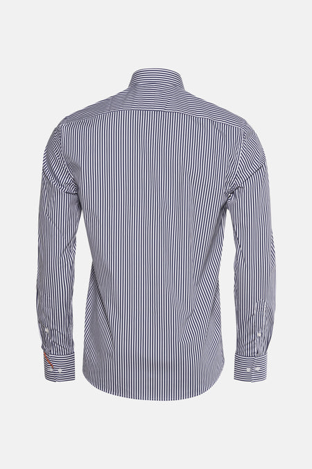 Chemise à manches longues - bleu