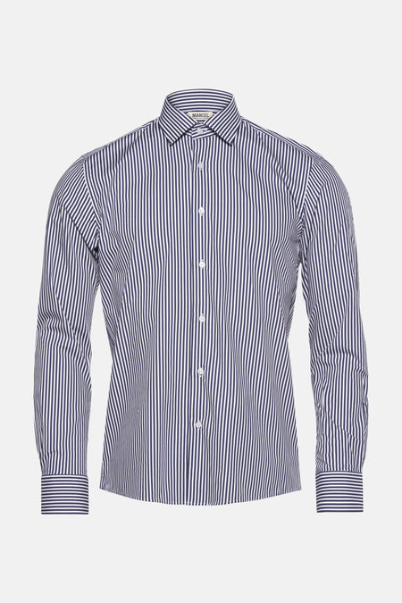 Chemise à manches longues - bleu