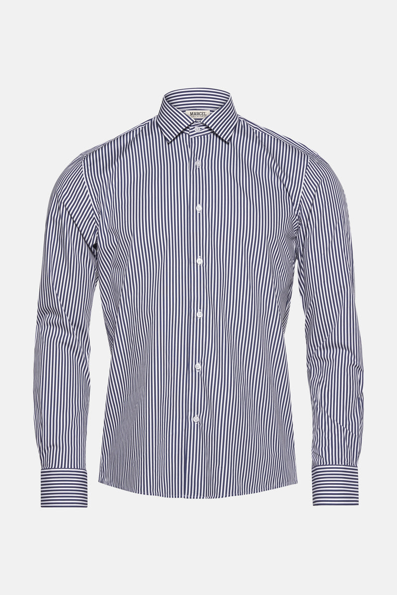 Chemise à manches longues - bleu