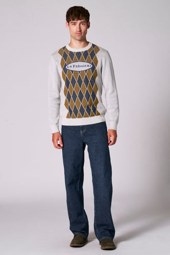 Jeans straight mid blue denim - Le Fabuleux Marcel de Bruxelles - Le Fabuleux Marcel de Bruxelles