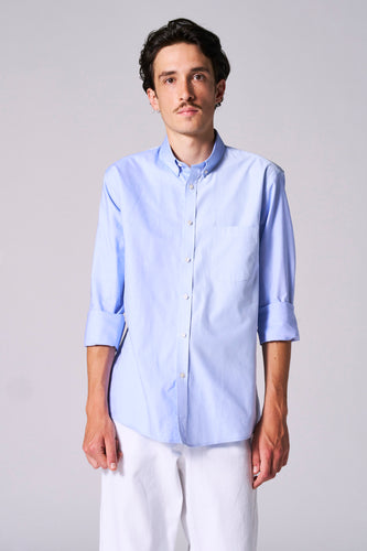 Chemise à manches longues - bleu - Le Fabuleux Marcel de Bruxelles