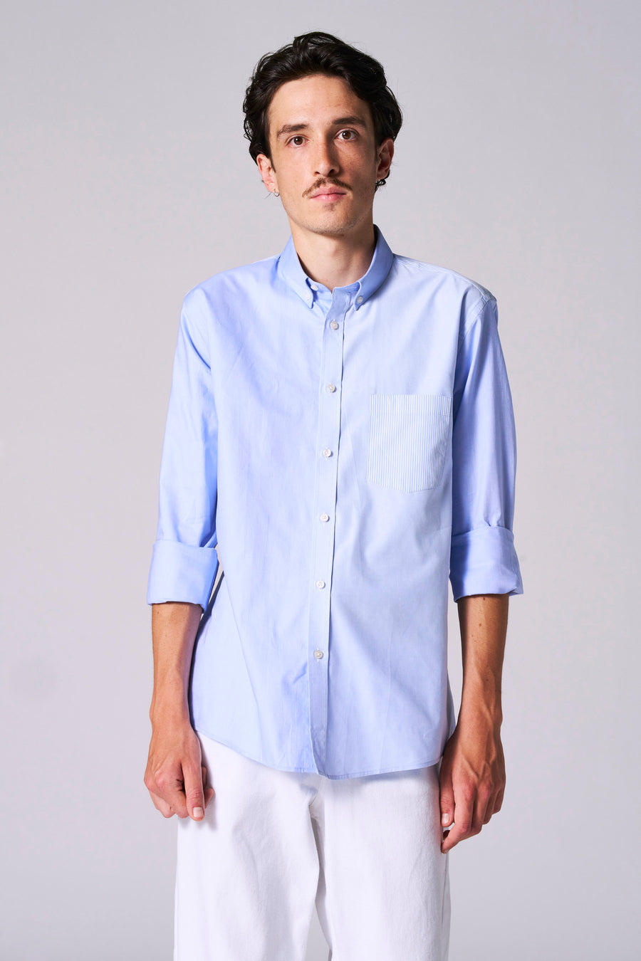 Chemise à manches longues - bleu - Le Fabuleux Marcel de Bruxelles