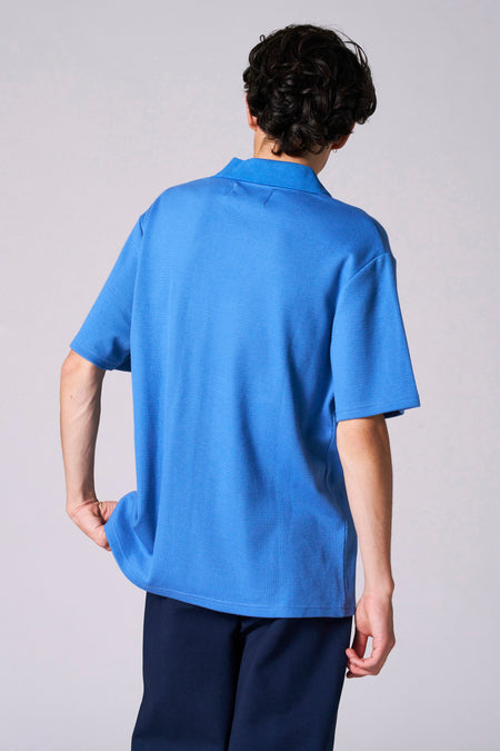 Polo à manches courtes - bleu