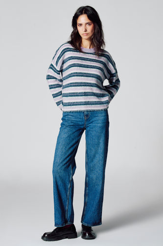 Pull à col rond - multicolore - Le Fabuleux Marcel de Bruxelles