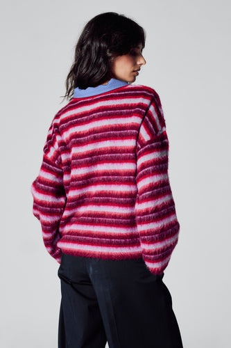 Pull à col rond - multicolore - Le Fabuleux Marcel de Bruxelles