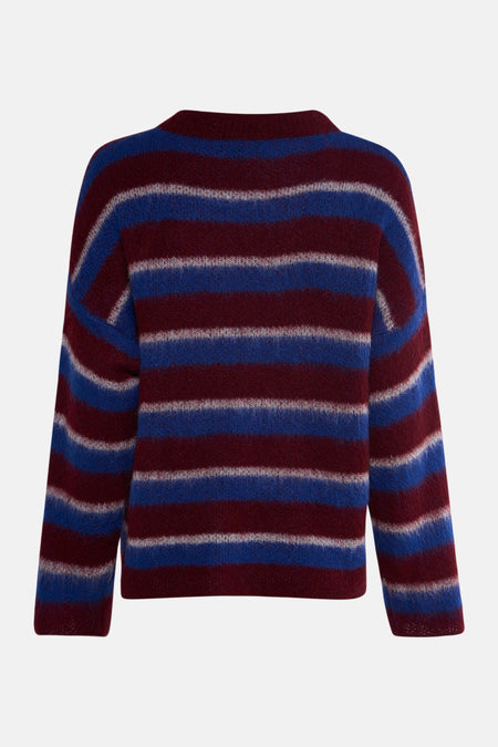 Pull à col rond - multicolore