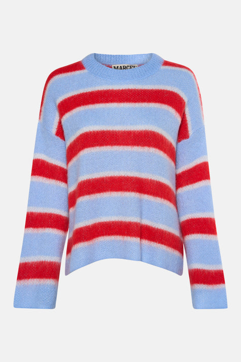 Pull à col rond - multicolore