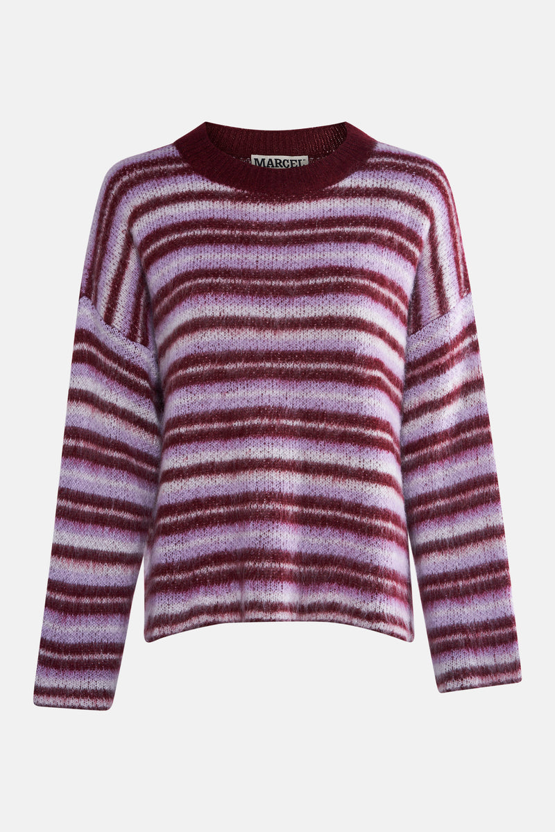 Pull à col rond - multicolore