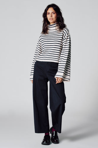 Pull à col roulé - multicolore