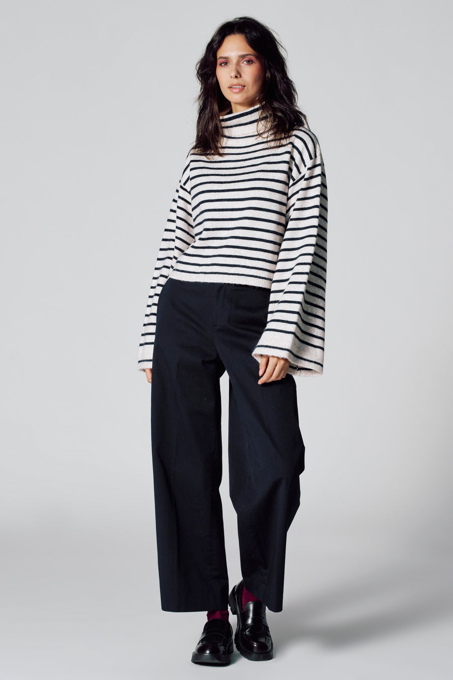 Pull à col roulé - multicolore - Le Fabuleux Marcel de Bruxelles - 2