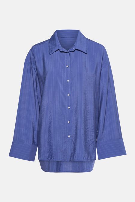 Chemise à manches longues - Bleu