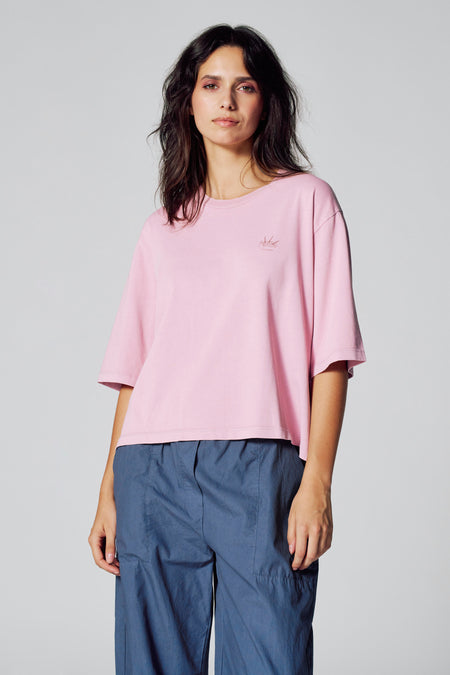 T-shirt à manches courtes - rose