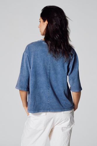 T-shirt à manches courtes - Bleu - Le Fabuleux Marcel de Bruxelles