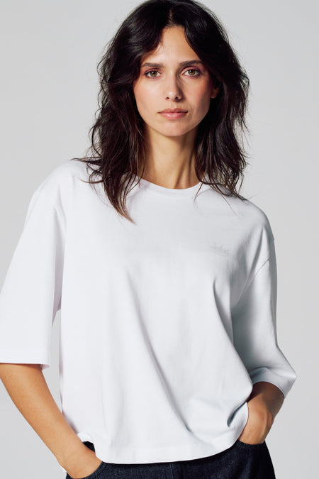 T-shirt à manches courtes - blanc