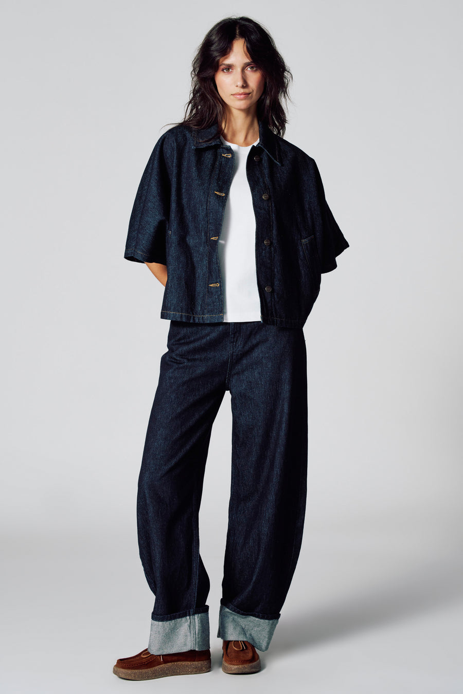 Veste - dark blue denim - Le Fabuleux Marcel de Bruxelles