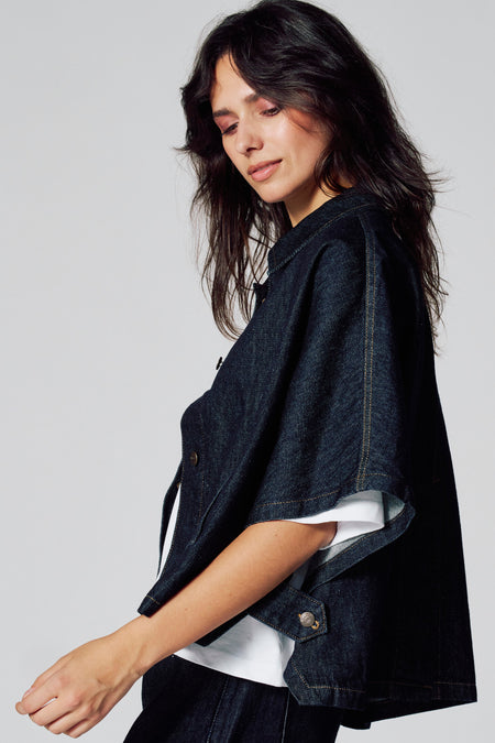 Veste - dark blue denim