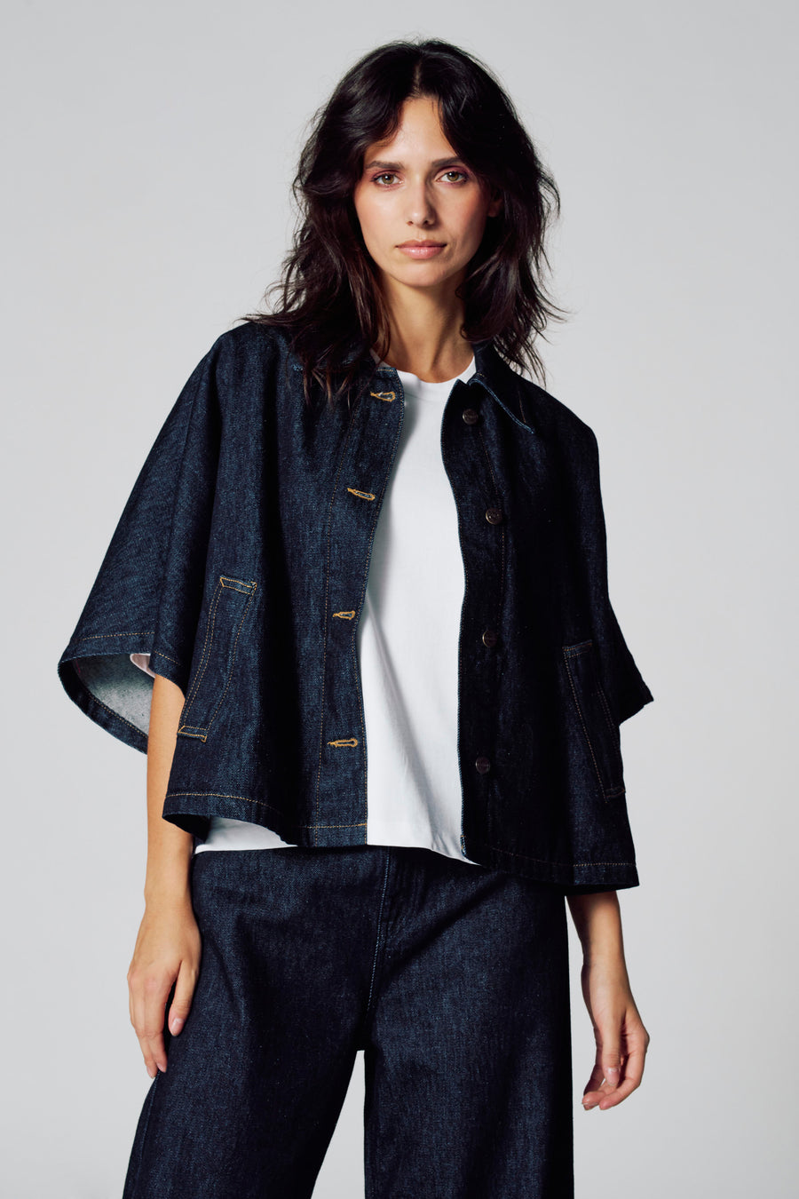 Veste - dark blue denim - Le Fabuleux Marcel de Bruxelles