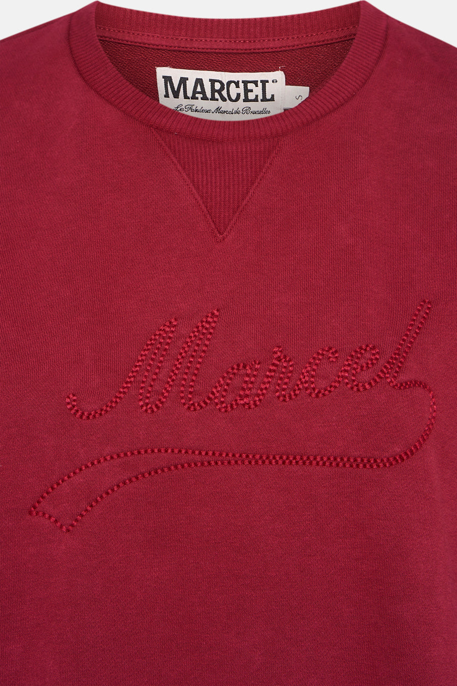 Sweat - rouge - Le Fabuleux Marcel de Bruxelles