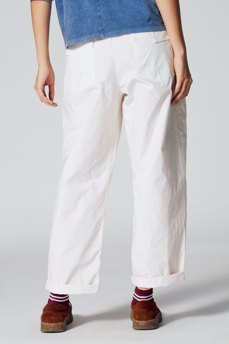 Pantalon 7/8 - Blanc