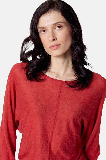 Pull col O Rouge - Le Fabuleux Marcel de Bruxelles