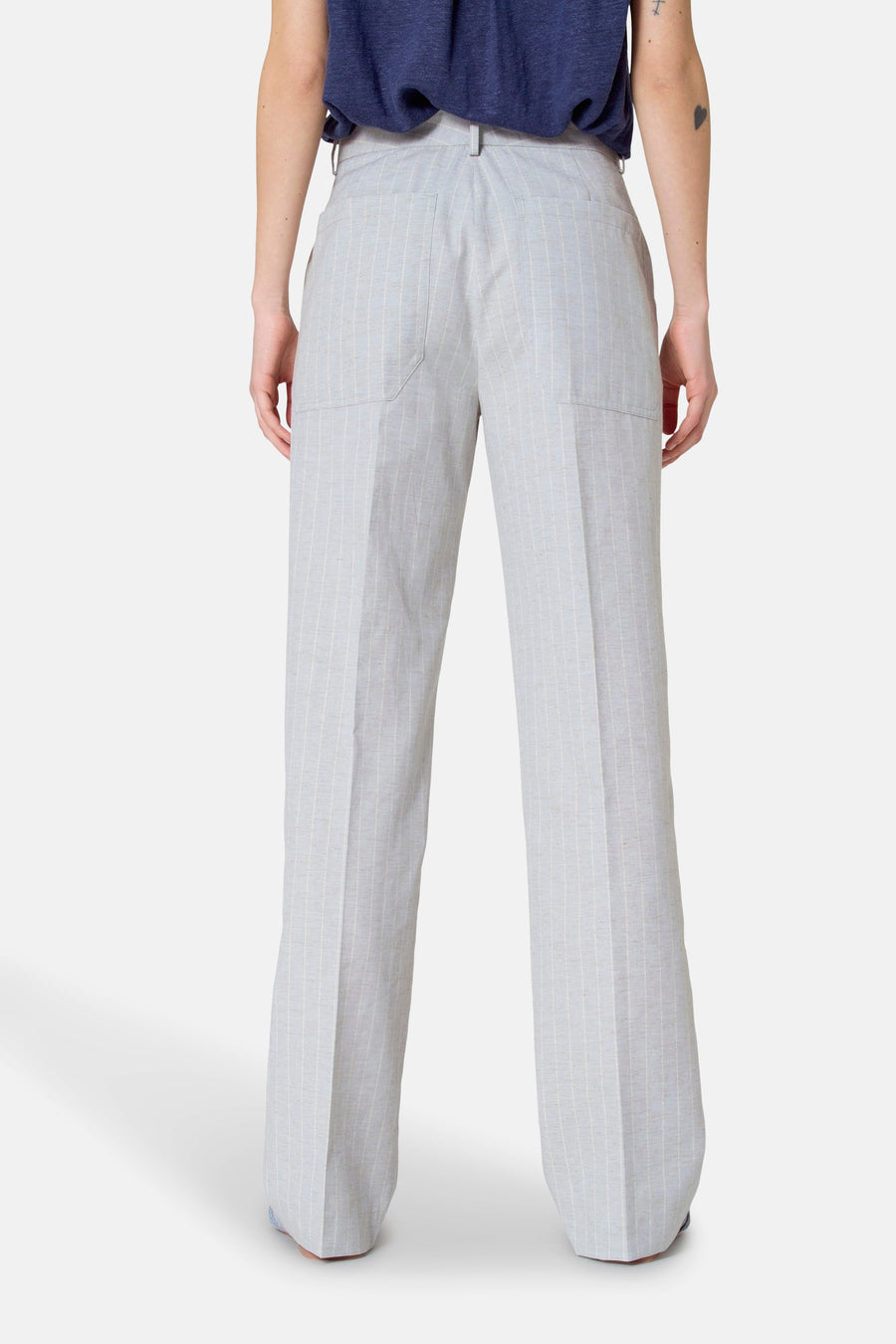 Pantalon de costume - Bleu clair - Le Fabuleux Marcel de Bruxelles