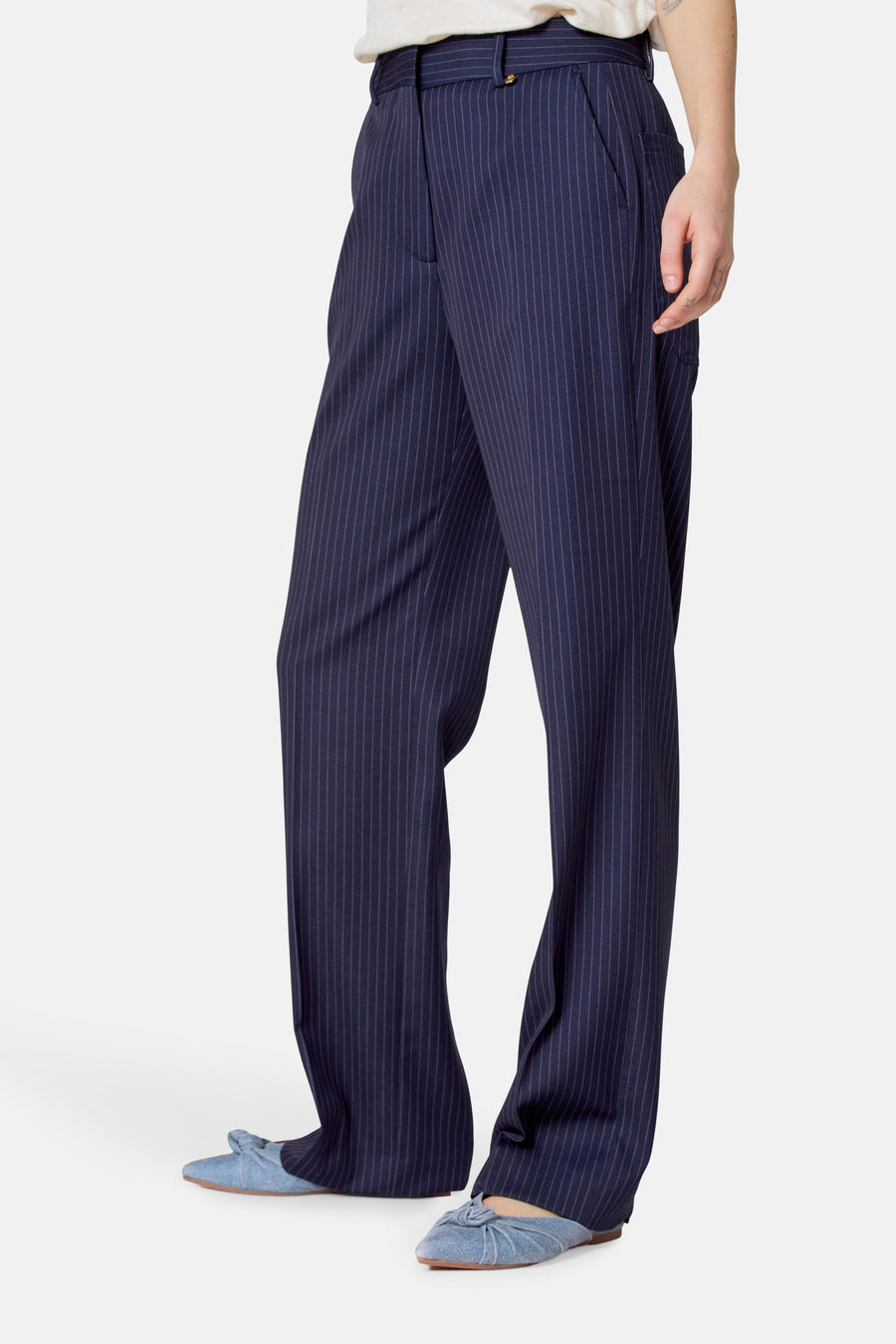 Pantalon de costume - bleu - Le Fabuleux Marcel de Bruxelles