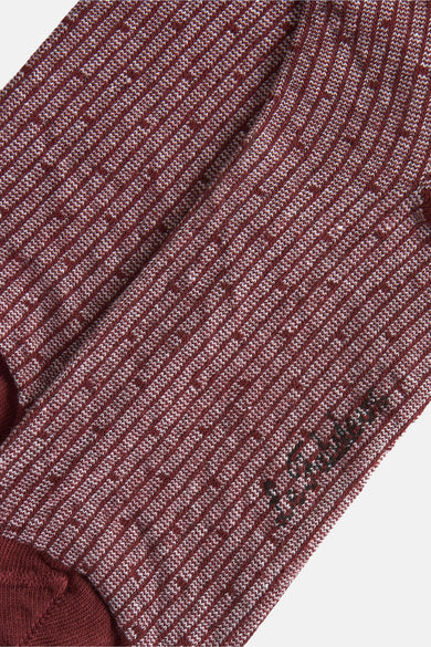 Chaussettes bordeaux - Le Fabuleux Marcel de Bruxelles