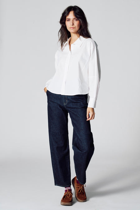 Jeans coupe spécial Dark blue denim - Le Fabuleux Marcel de Bruxelles