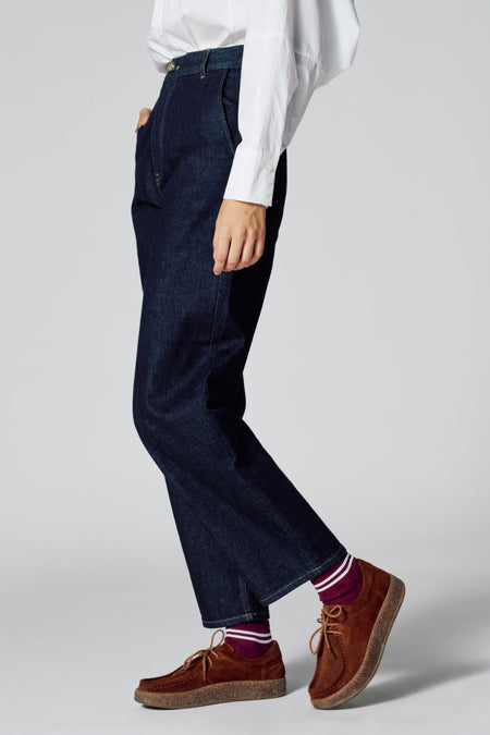 Jeans coupe spécial Dark blue denim - Le Fabuleux Marcel de Bruxelles