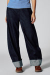 Jeans coupe spécial Dark blue denim - Le Fabuleux Marcel de Bruxelles
