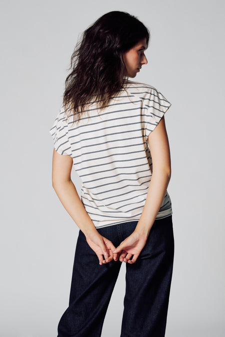 Top uni manche courte Beige - Le Fabuleux Marcel de Bruxelles