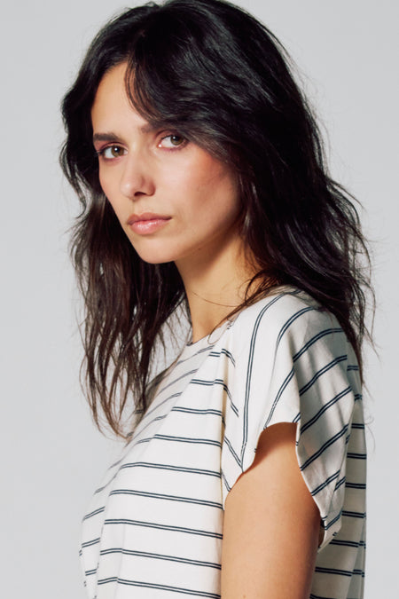 Top uni manche courte Beige - Le Fabuleux Marcel de Bruxelles