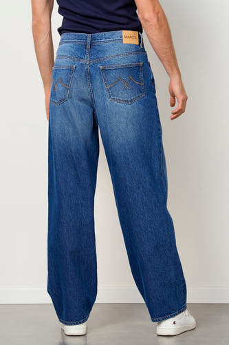 Le Jean Wide - Mid blue denim