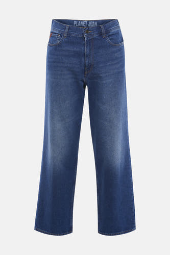 Le Jean Wide - Mid blue denim