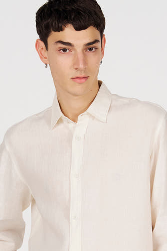 Chemise (manches longues) blanc - Le Fabuleux Marcel de Bruxelles