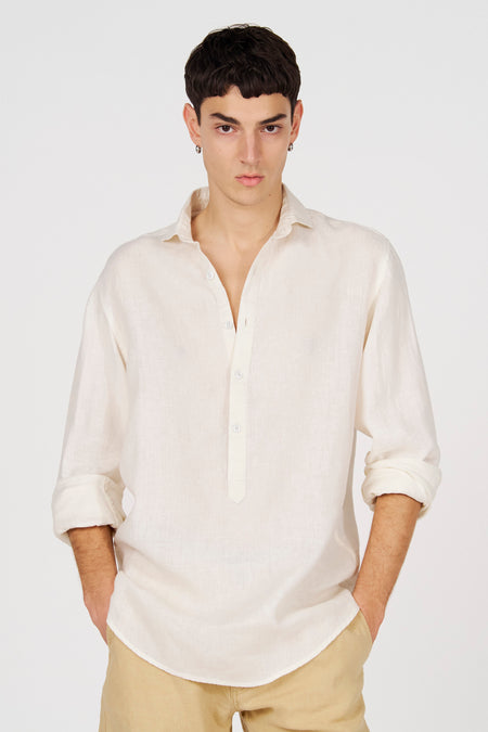 Chemise (manches longues) blanc - Le Fabuleux Marcel de Bruxelles