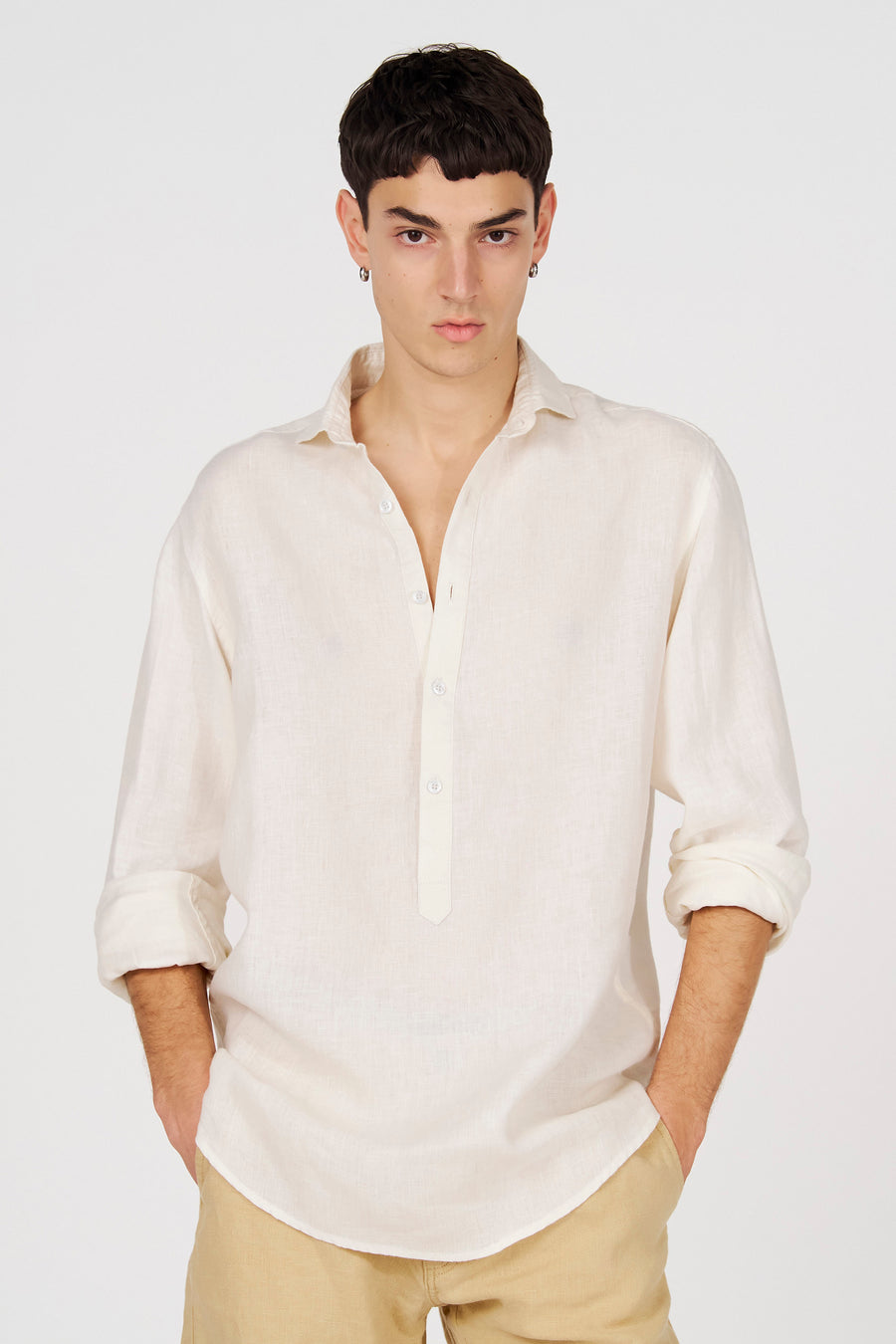 Chemise (manches longues) blanc - Le Fabuleux Marcel de Bruxelles