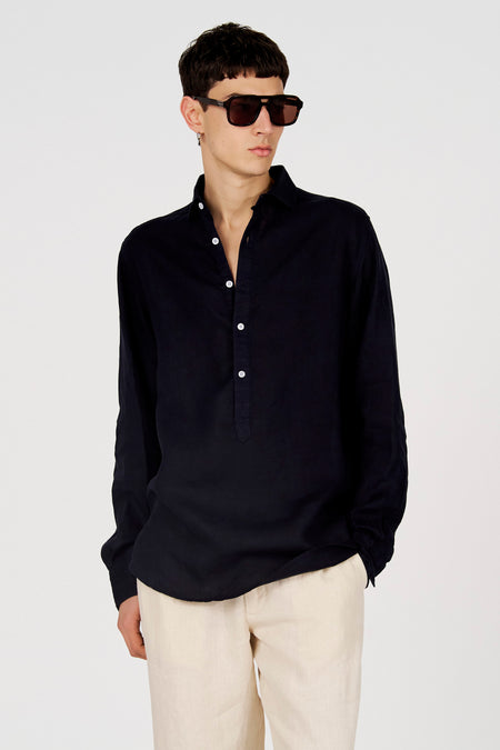 Chemise (manches longues) bleu - Le Fabuleux Marcel de Bruxelles