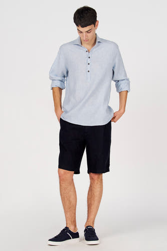 Chemise (manches longues) bleu - Le Fabuleux Marcel de Bruxelles