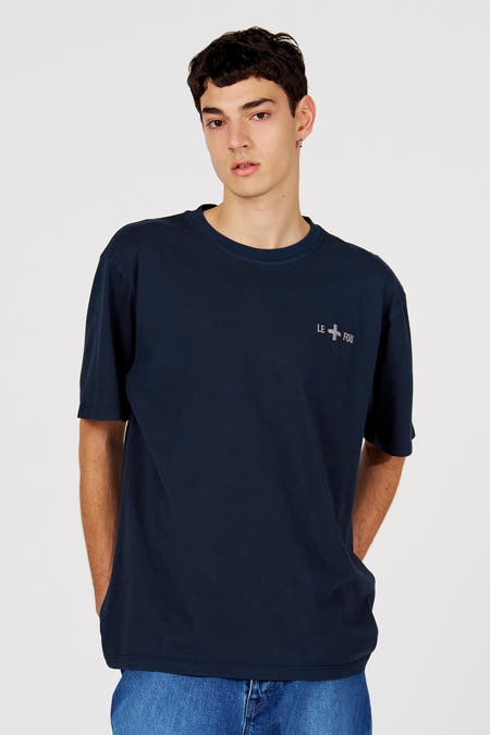 T-shirt (manches courtes) bleu - Le Fabuleux Marcel de Bruxelles