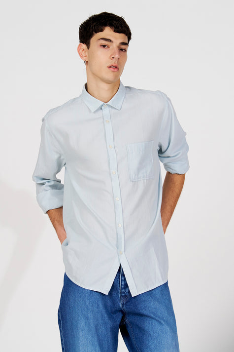 Chemise (manches longues) bleu - Le Fabuleux Marcel de Bruxelles