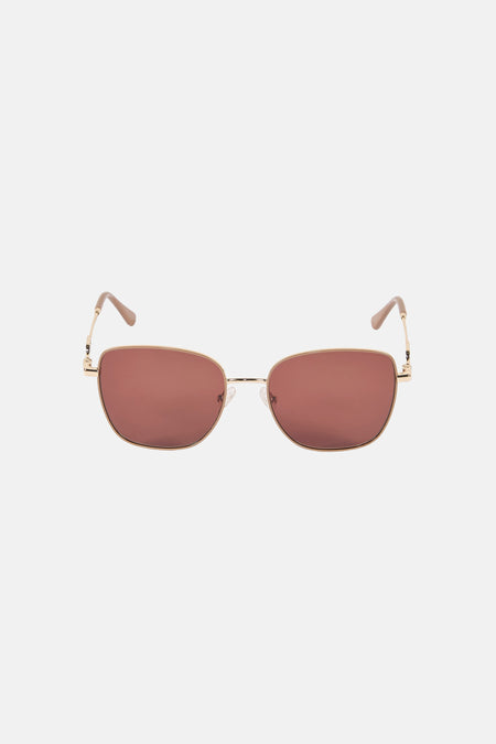 Lunettes de soleil - beige